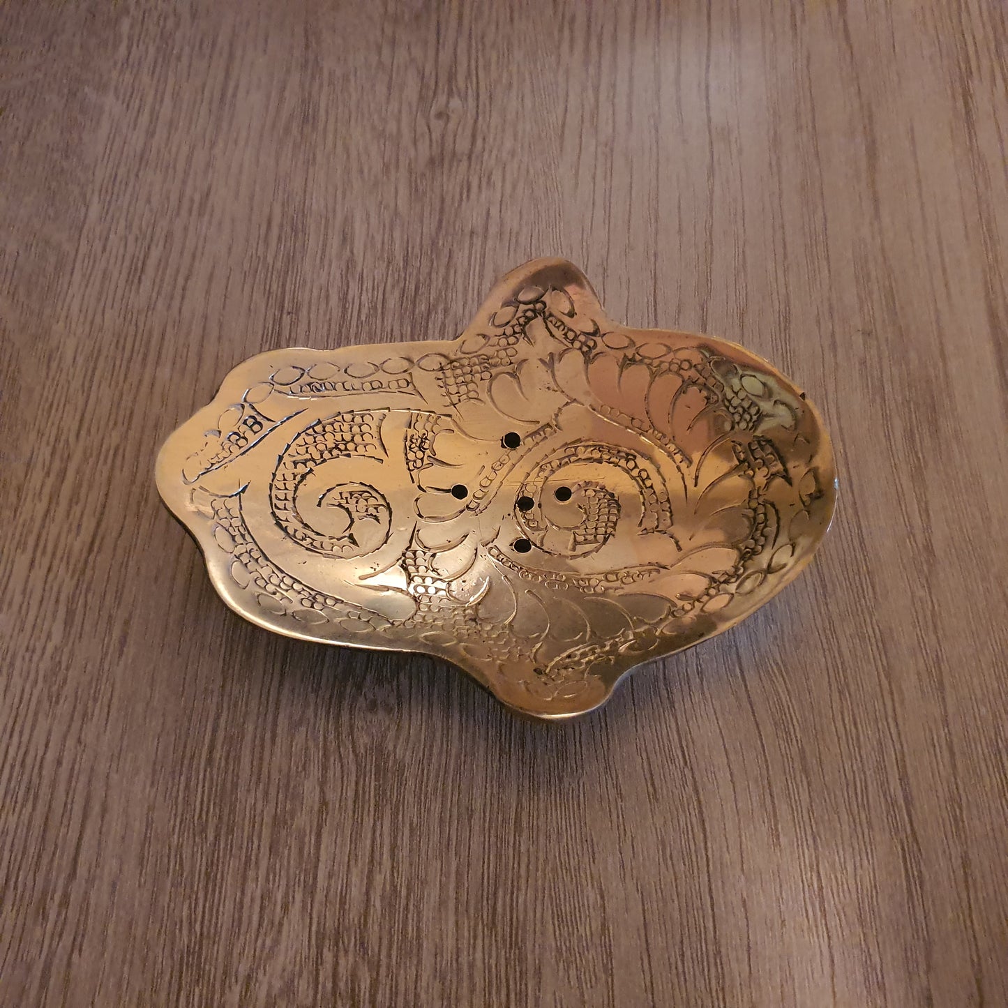 Genuine Brass Soap Holder - Golden Glory Limited