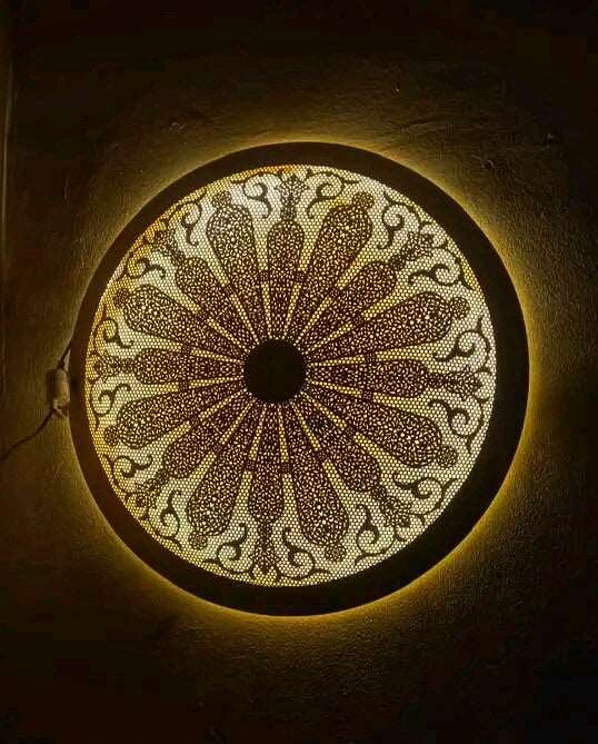 Exotic wall sconce, wall lamp