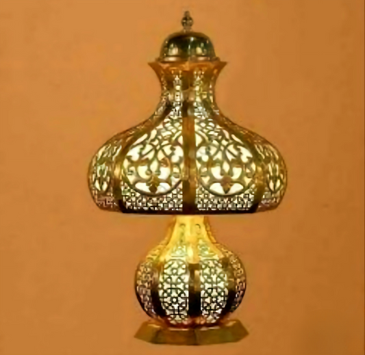 Rozana Table lamp, standing lamp, art decor, designer lamp - Golden Glory Limited