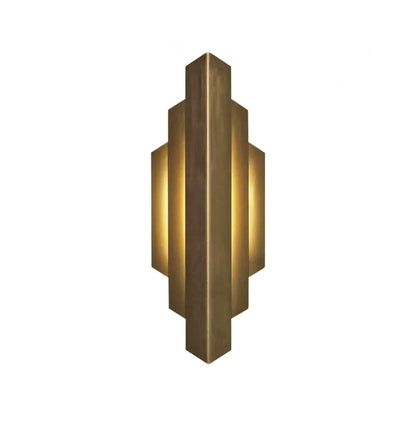 Art deco wall lamp, wall sconce, brass lamp, luxury wall decoration - Golden Glory Limited