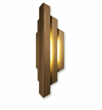 Art deco wall lamp, wall sconce, brass lamp, luxury wall decoration - Golden Glory Limited