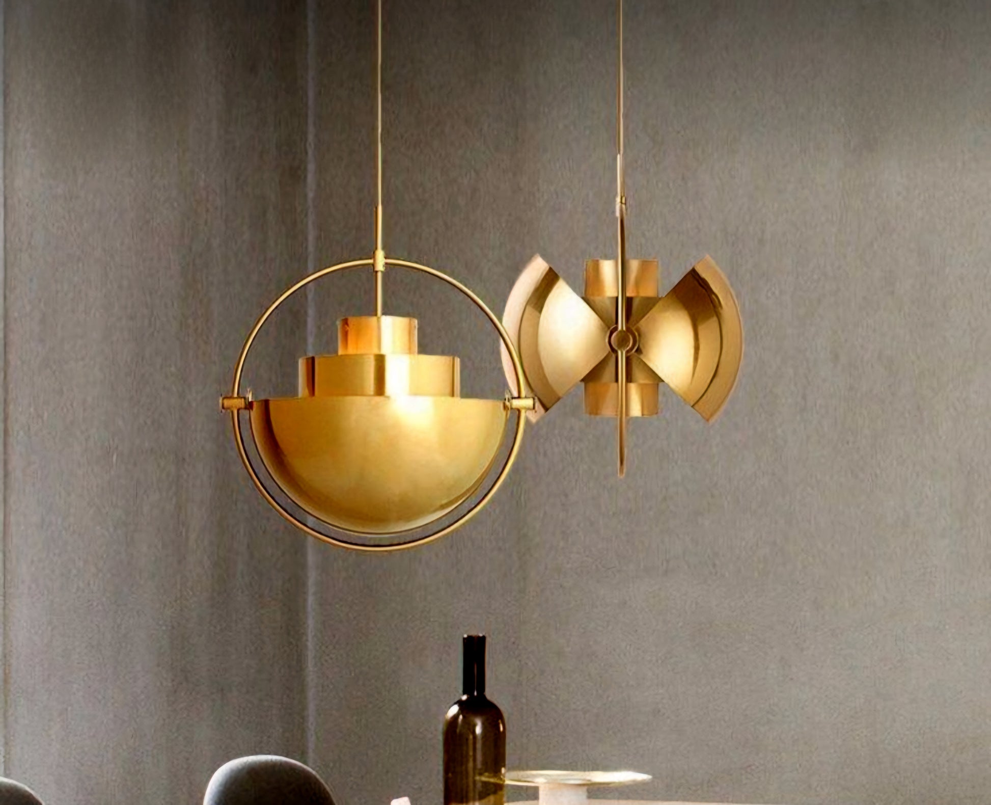 Luxury Ceiling lights, brass chandelier, boho decor - Golden Glory Limited