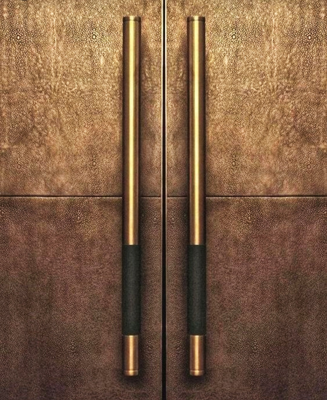 Luxury Genuine Brass Door Handle - Golden Glory Limited