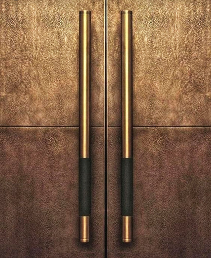 Luxury Genuine Brass Door Handle - Golden Glory Limited