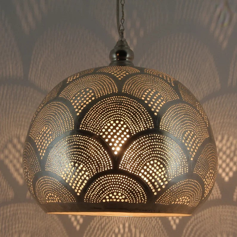 Pendant lamp, Moroccan lamp, art deco lighting - Golden Glory Limited