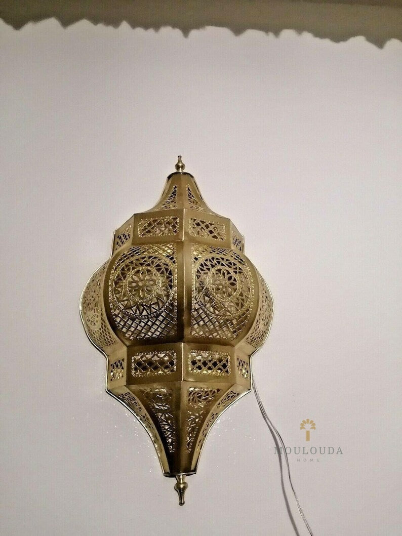 Wall lamp, Moroccan lamp, Wall sconce - Golden Glory Limited