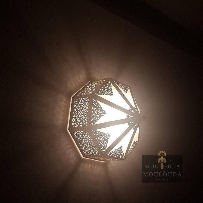 Moroccan Chandelier, Ceiling Light, Deluxe  Moroccan Lantern , use Also as Wall light, Strong Conception, Original Patterns,