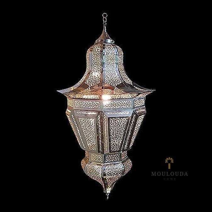 Moroccan Hanging Light, Chandelier, Designer Lamp, Ceiling Lamp, Art Deco Decor, Ceiling Light Diffuser, Brass Light Fixture