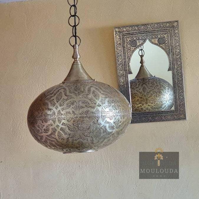 Moroccan pendant light, chandelier, hanging lantern, Moroccan lantern, designer lamp, ceiling light, 5 finishes available