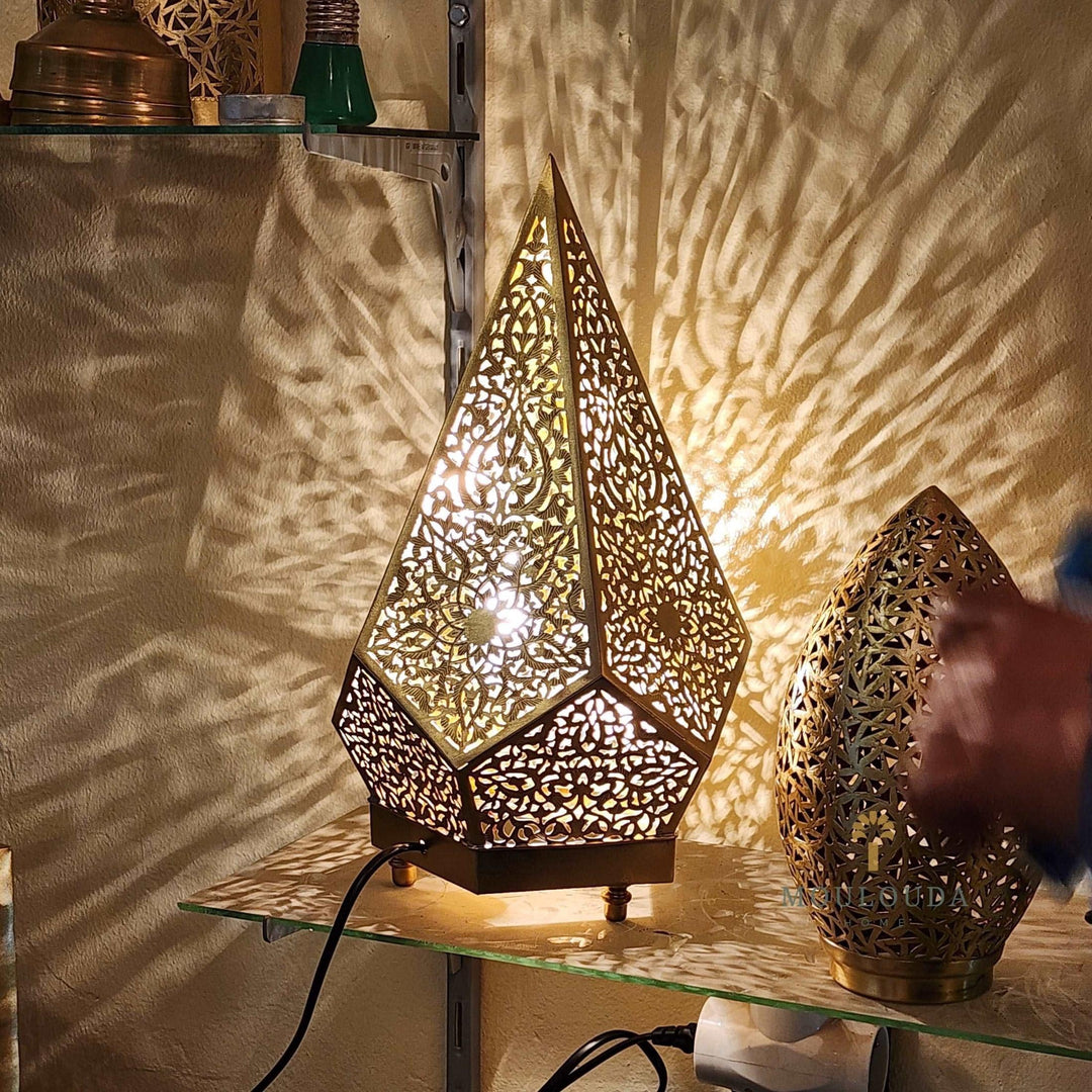 Handmade Moroccan Lamp - Luxury Standing/Table Lamp for Beautiful Moroccan Lighting