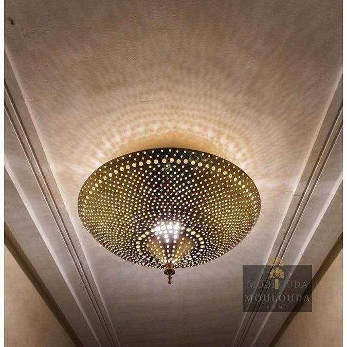 Moroccan Ceiling lamp, art deco lighting, boho light