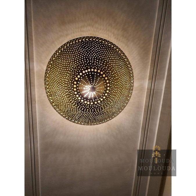 Moroccan Ceiling lamp, art deco lighting, boho light