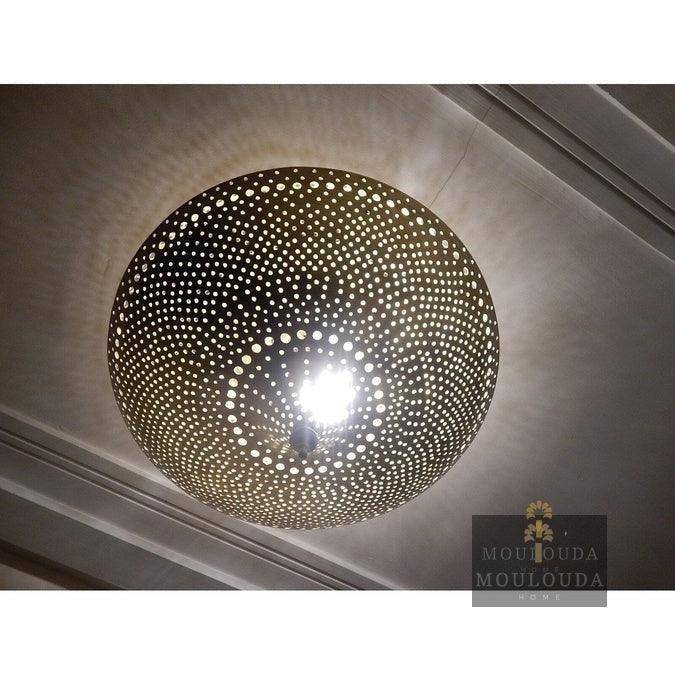 Moroccan Ceiling lamp, art deco lighting, boho light