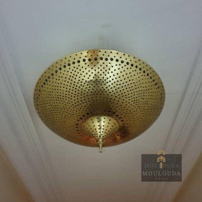 Moroccan Ceiling lamp, art deco lighting, boho light