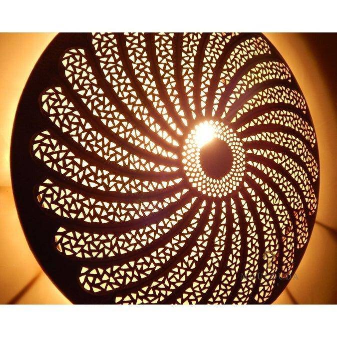 Illuminate Your Space with Handmade Moroccan Flower Wall Light