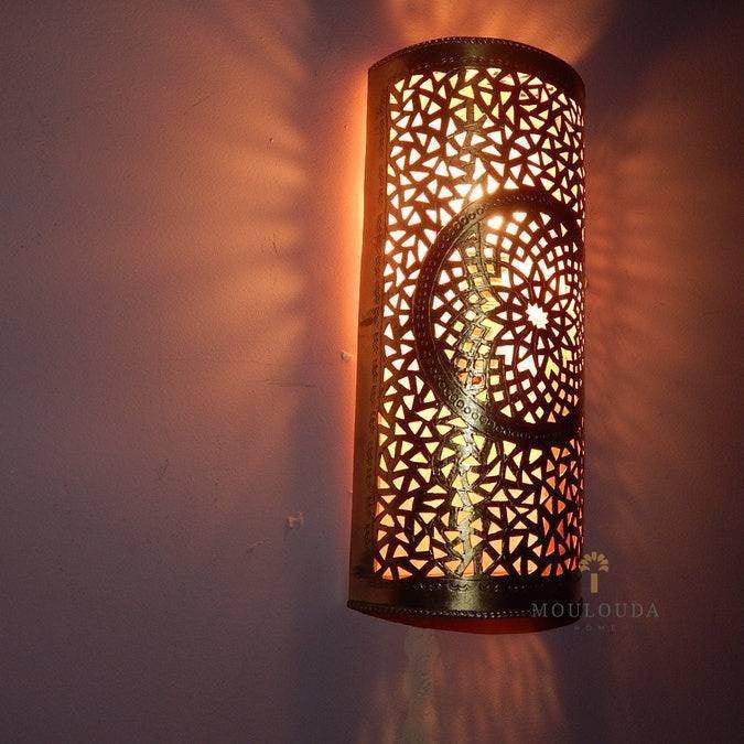 Wall Sconce, Moroccan lamp, art deco lamp, wall lamp, Boho light