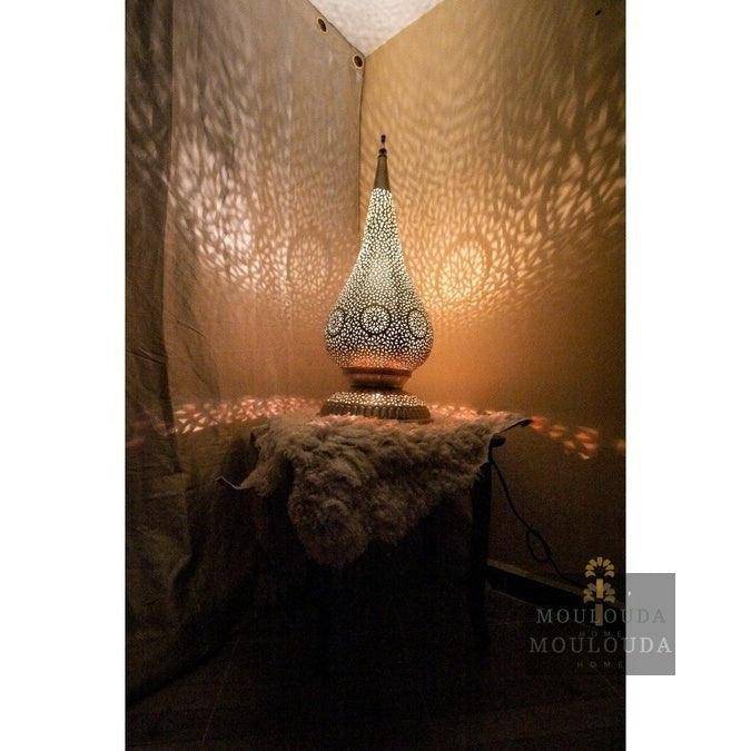 Floor lamp, Large Floor lamp handmade, Standing lamp, Moroccan design by Master Craftsmen