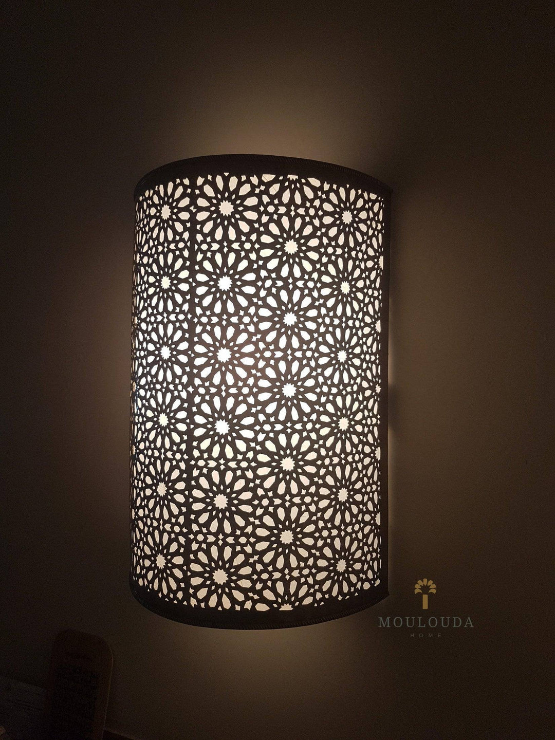 Luxury Wall Lamp: Handmade Moroccan Art Deco Wall Light