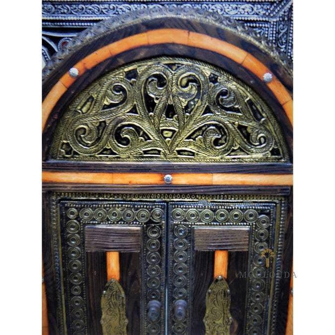 Moroccan door Mirror, Handmade Moroccan Vanity Mirror Can be Opened and Closed, Wall decor, wall sconce, Decor Mirror, Sculpted Mirror