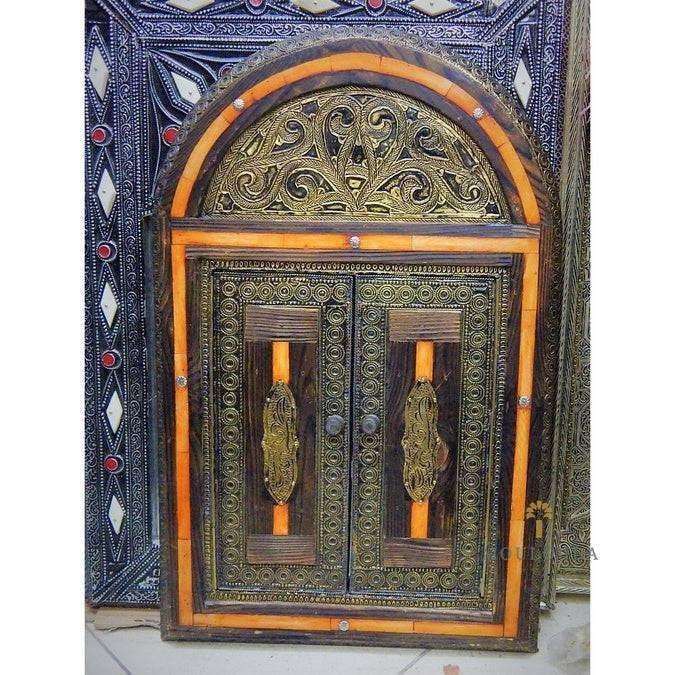 Moroccan door Mirror, Handmade Moroccan Vanity Mirror Can be Opened and Closed, Wall decor, wall sconce, Decor Mirror, Sculpted Mirror