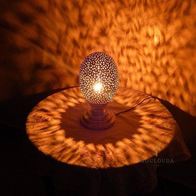 Vintage Lighting, Edison lamp, Moroccan Pattern, Floor lamp,Decor Brass, Light Fixture, Designer lamp,