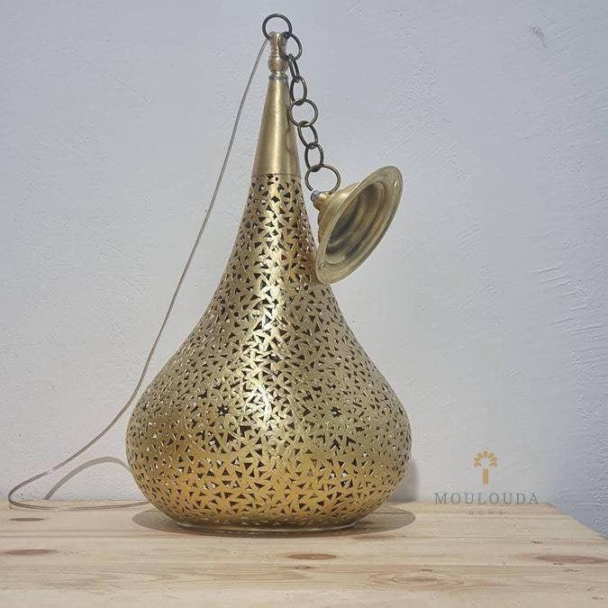 Marokkanische Pendelleuchte, handgefertigter marokkanischer Kronleuchter, Designerlampe, Art-Deco-Lampe, Deckenleuchte 5 Farben erhältlich
