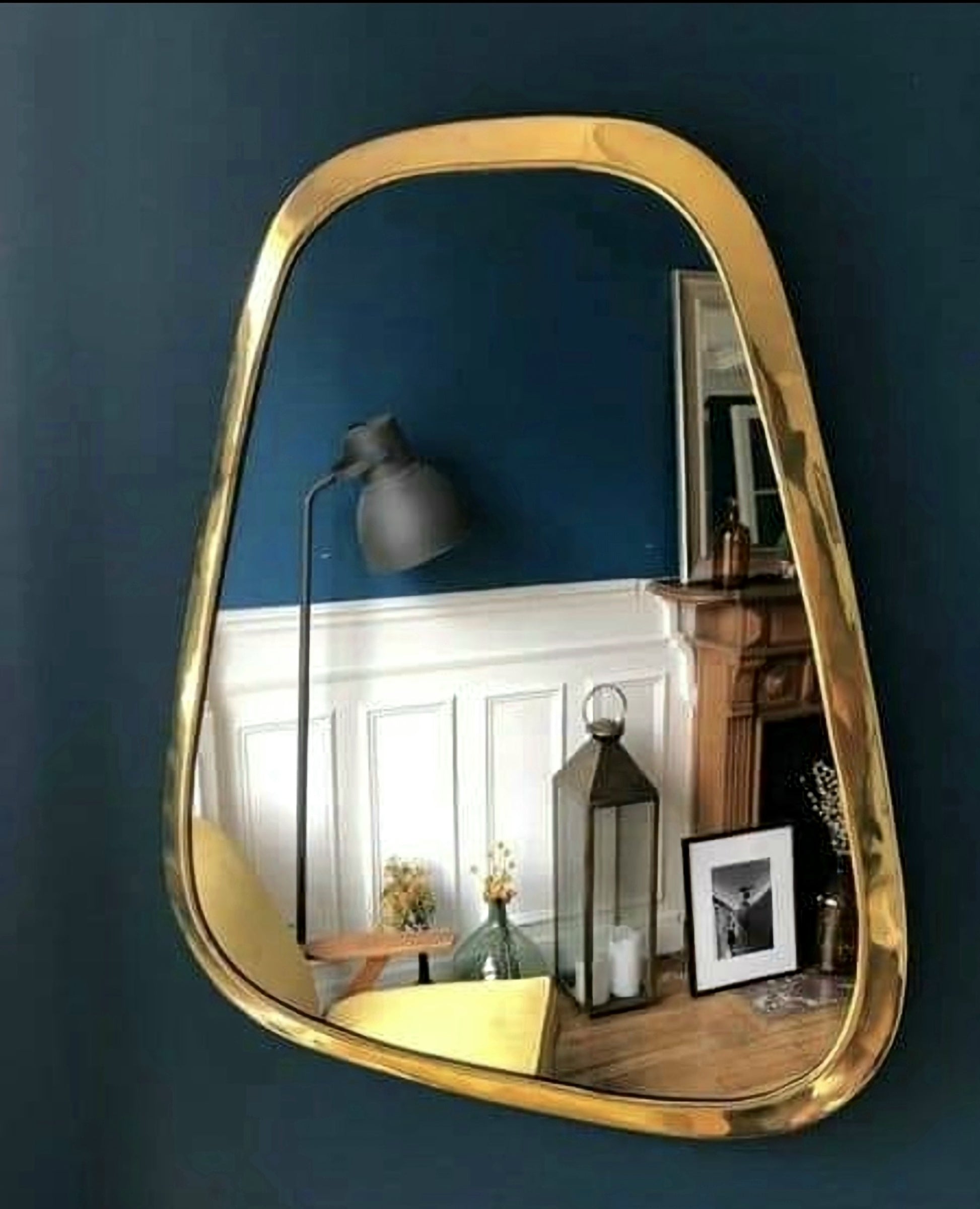 Art deco mirror, brass made mirror - Golden Glory Limited