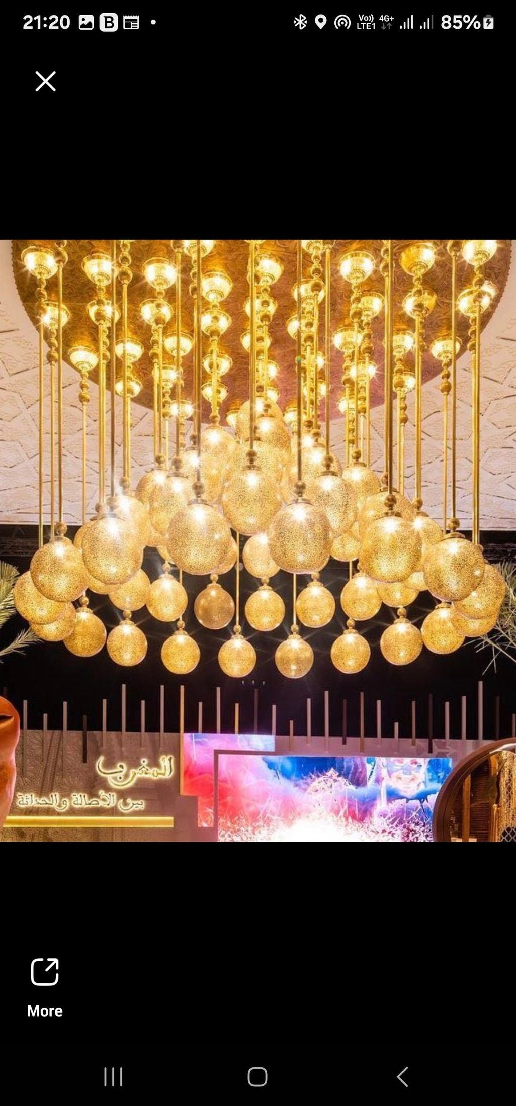 Modern Chandelier Lighting, Beautiful Art Deco, Ceiling Lighting, Unique design, up to 20 balls in one Chandelier