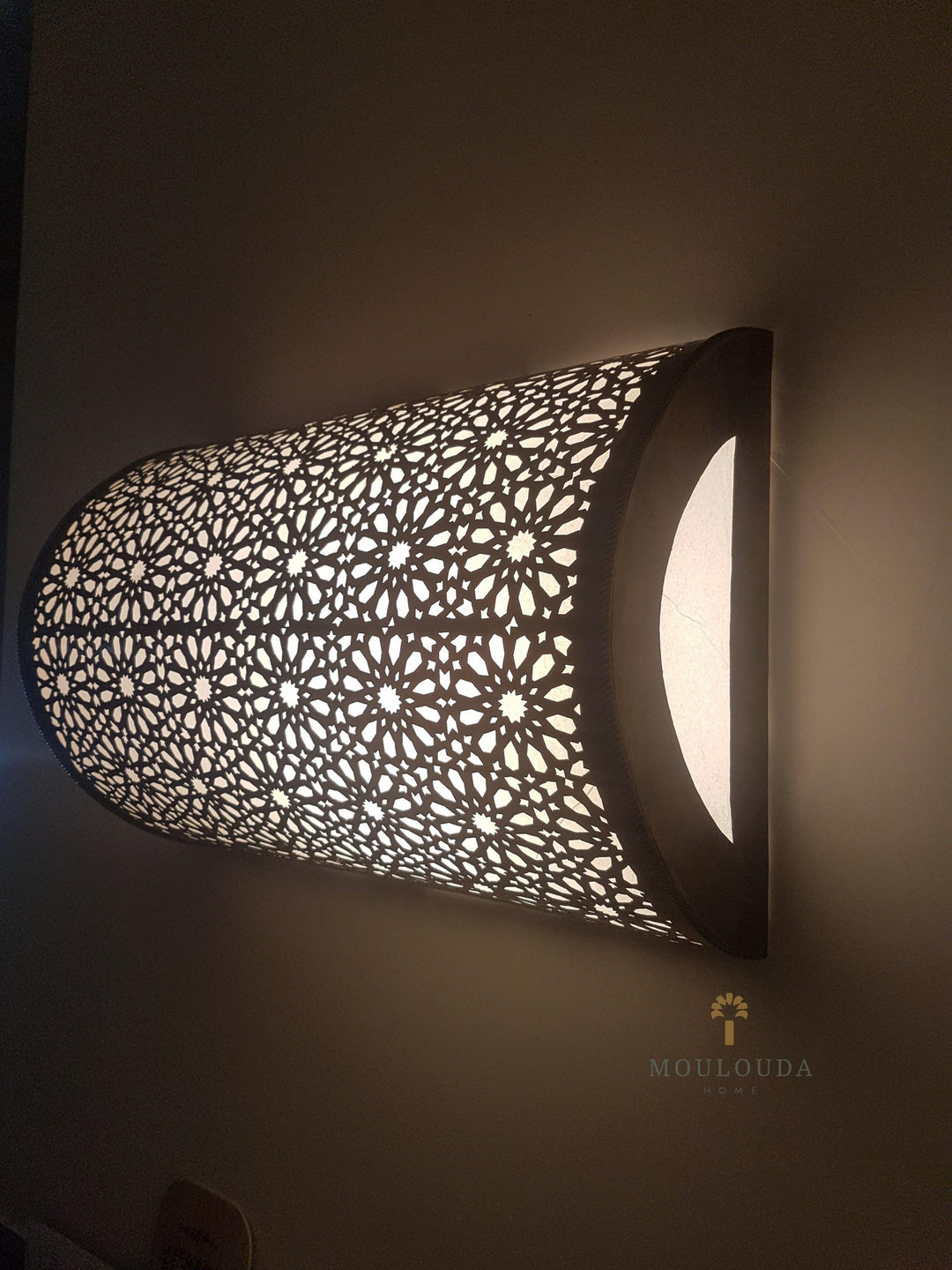 Luxury Wall Lamp: Handmade Moroccan Art Deco Wall Light - Mouloudahome