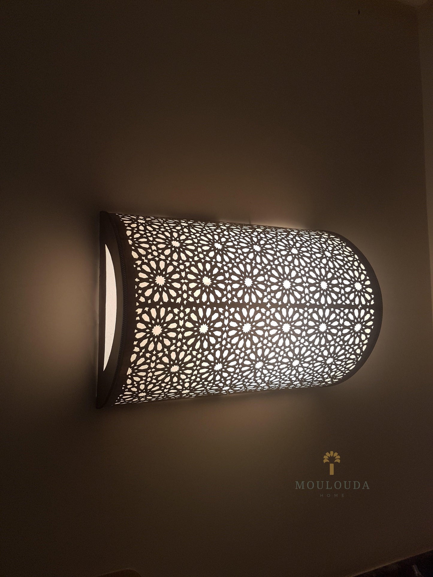 Luxury Wall Lamp: Handmade Moroccan Art Deco Wall Light - Mouloudahome