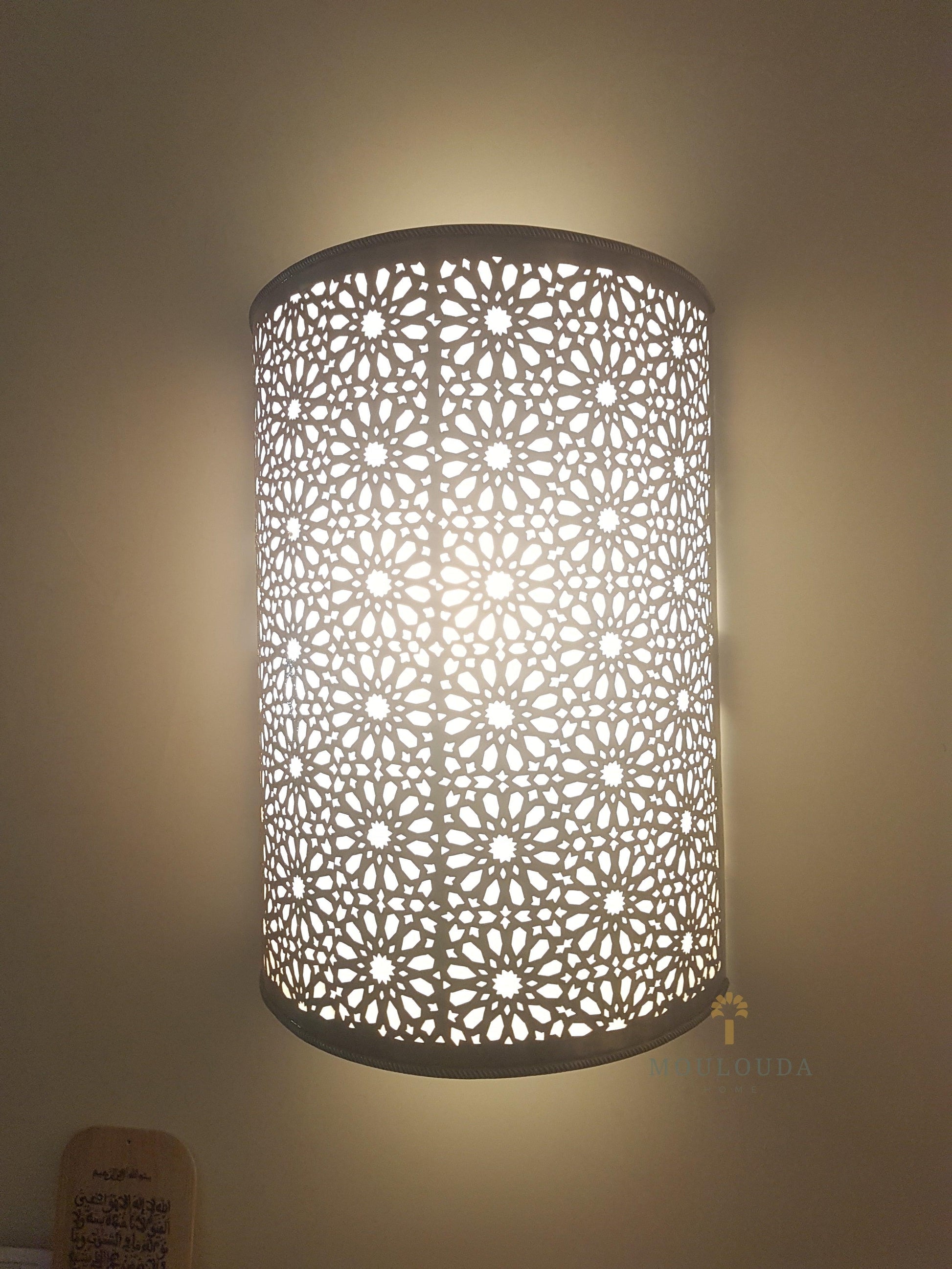 Luxury Wall Lamp: Handmade Moroccan Art Deco Wall Light - Mouloudahome